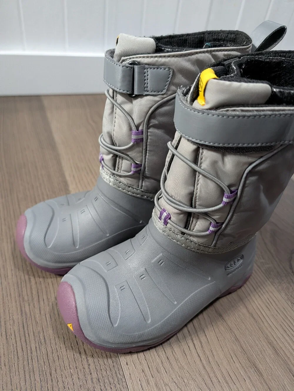 KEEN Little Kids Lumi Waterproof Snow Boots